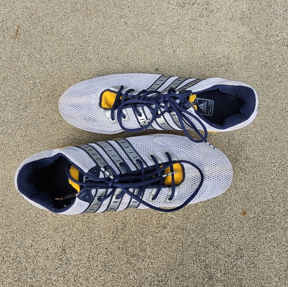 adidas adiPRINE 4LD Track and Field spikes sz 8 - Picture 6 of 9